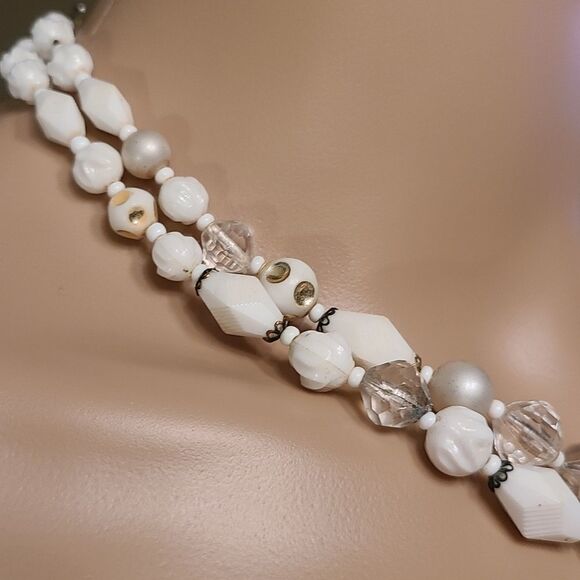 Vintage Double Strand Necklace - Picture 3 of 7